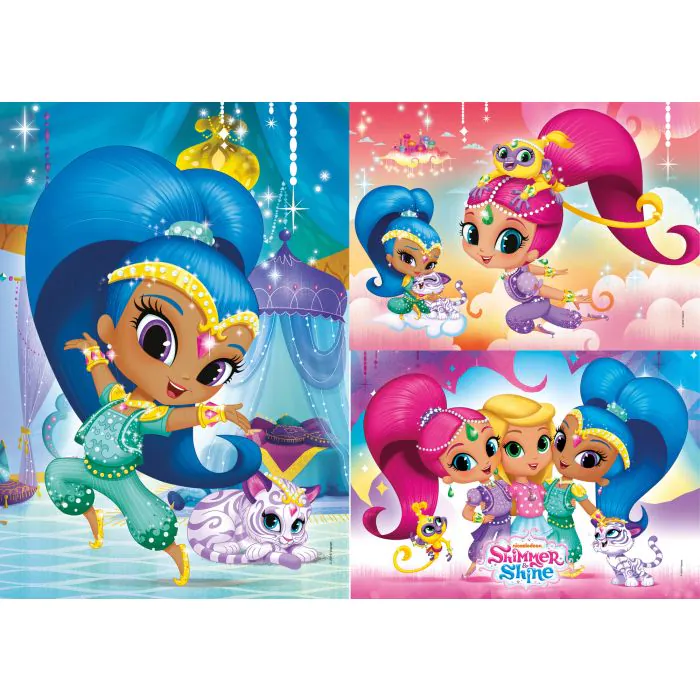 PUZZLE 3X48 PEZZI SHIMMER AND SHINE