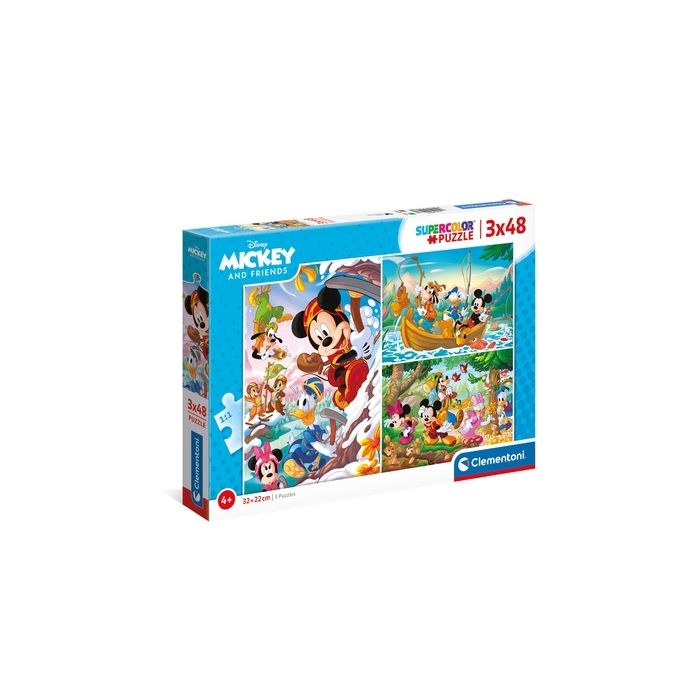 PUZZLE 3X48 MICKEY AND FRIENDS PUZZLE 3X48 MICKEY AND FRIENDS
