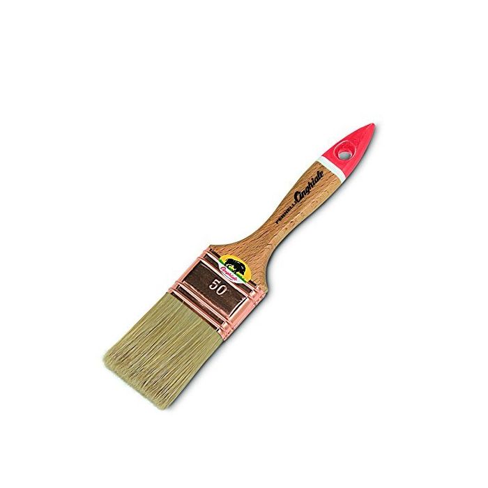 PENNELLESSA SETOLA BIONDA GHIERA RAMATA MANICO LEGNO MM 20 PENNELLESSA SETOLA BIONDA GHIERA RAMATA MANICO LEGNO MM 20