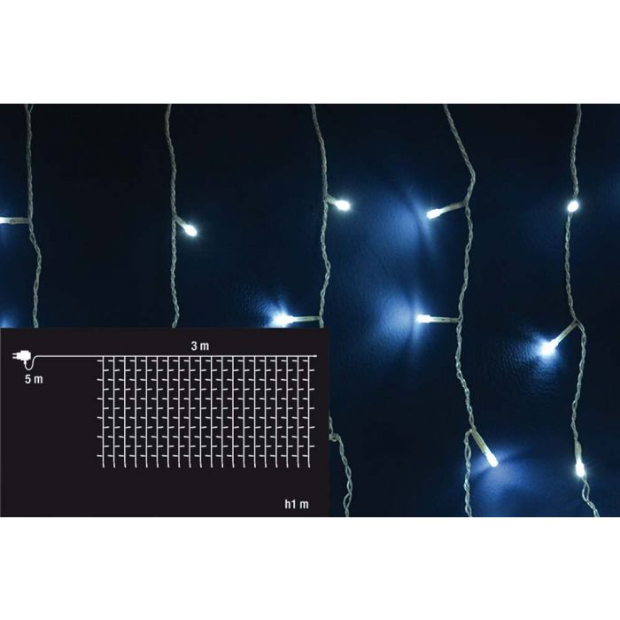 TENDA LED CONNECT 480L USO EST 3X1MT BIANCA