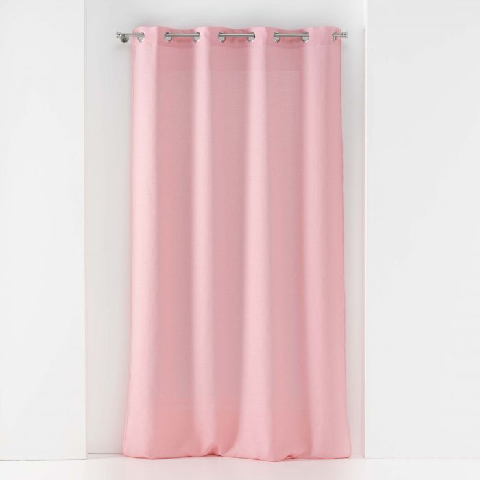 TENDA CON OCCHIELLI 140X280CM VELO TESSUTO SOANE ROSA: vendita