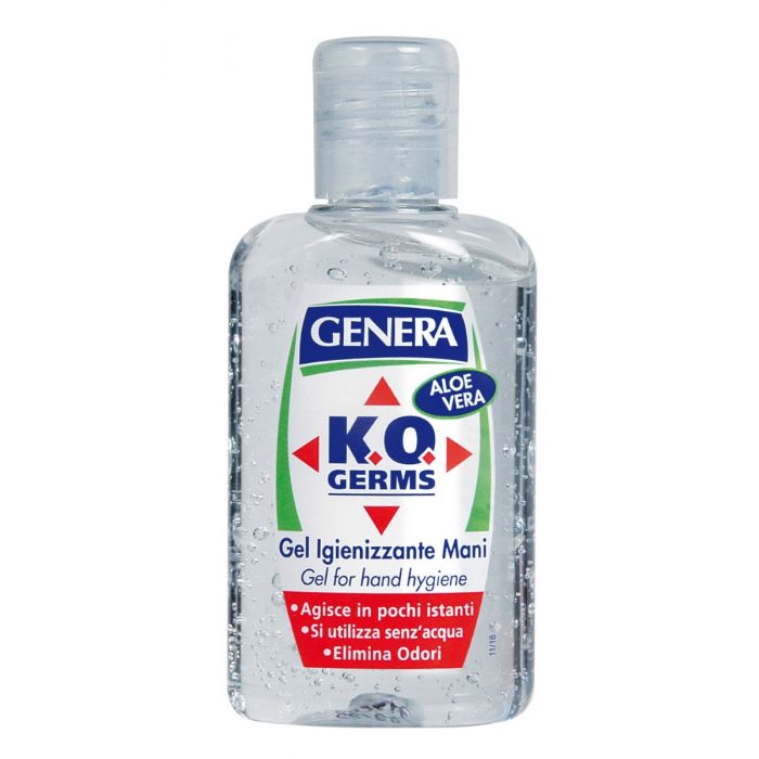 GENERA GEL IGIENIZZANTE MANI 80ML ALOE VERA KO GERMS