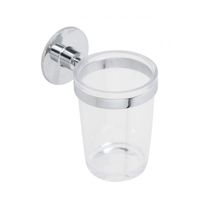 PORTABICCHIERE CROMO ACRILICO