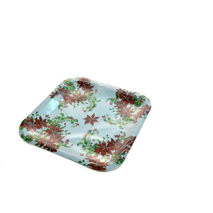 SET 8 PIATTI QUADRATI 23X23CM