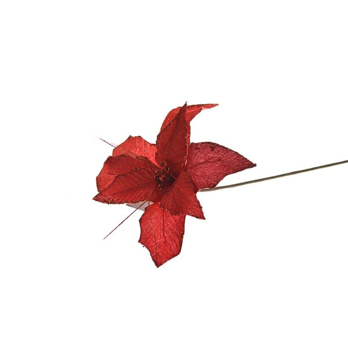 FIORE LUNGO 60CM VELLUTO ROSSO FIORE LUNGO 60CM VELLUTO ROSSO