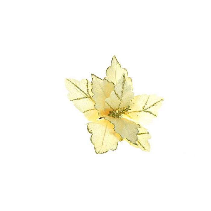 FIORE CORTO 15CM VELLUTO CREMA FIORE CORTO 15CM VELLUTO CREMA