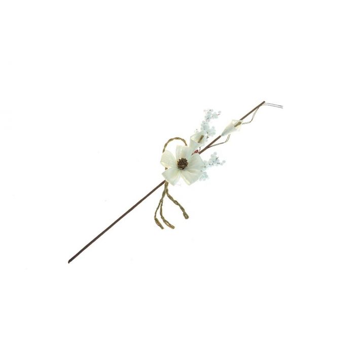 PICK FIORE YUTA BIANCA C/PIGNA PICK FIORE YUTA BIANCA C/PIGNA