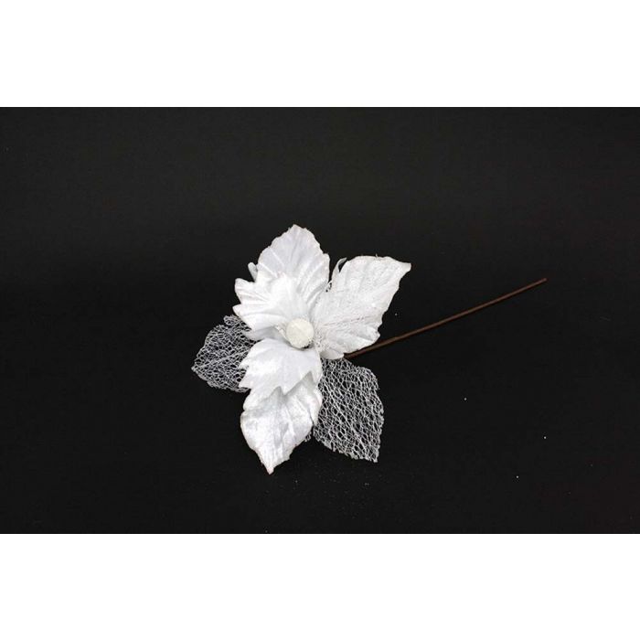 STELLA GAMBO CORTO VELLUTO C/GLITTER BIANCO STELLA GAMBO CORTO VELLUTO C/GLITTER BIANCO