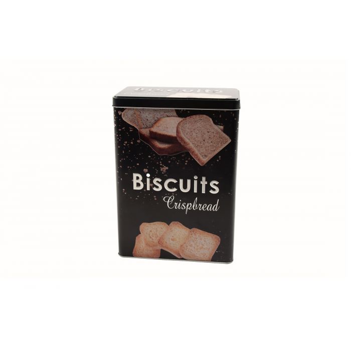 BARATTOLO BISCUITS IN LATTA H24 5X18X10CM BARATTOLO BISCUITS IN LATTA H24 5X18X10CM