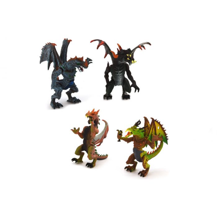 ANIMALI DRAGONI 8 PEZZI ANIMALI DRAGONI 8 PEZZI