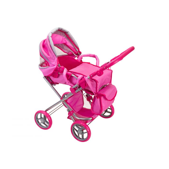 CARROZZINA PIEGHEVOLE NATALIE C/PORTAOGGETTI 74X43 H84CM CARROZZINA PIEGHEVOLE NATALIE C/PORTAOGGETTI 74X43 H84CM