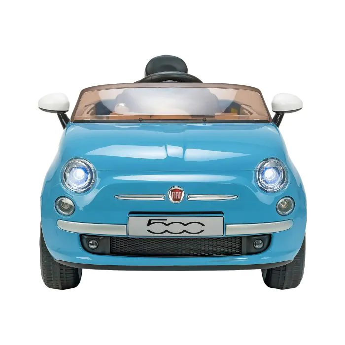 AUTO ELETTRICA FIAT 500 AZZURRA 12V CON TELECOMANDO