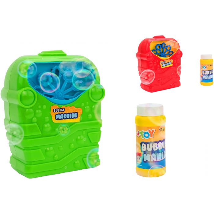 MACCHINA SPARABOLLE DI SAPONE B/O 118ML MACCHINA SPARABOLLE DI SAPONE B/O 118ML