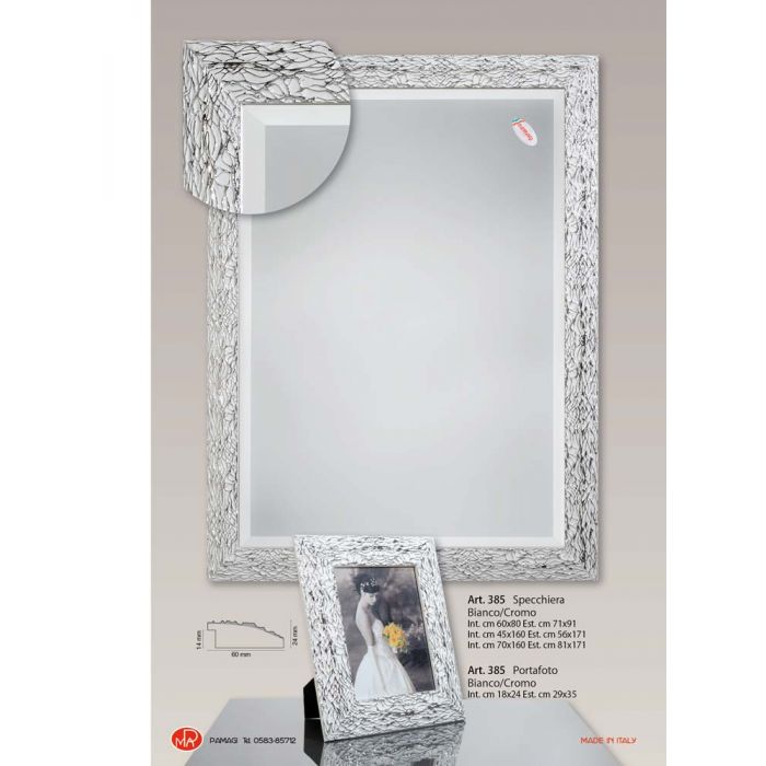 SPECCH.MOL.ART 385 45X160 BIA-ARG MISURA ESTERNA 57X173CM