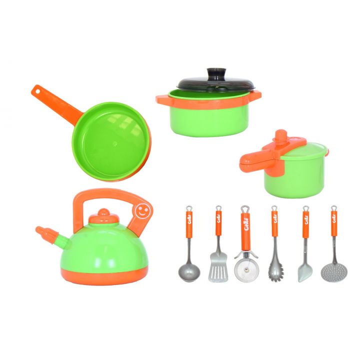 PENTOLE C/ACCESSORI CUCINA 12PZ PENTOLE C/ACCESSORI CUCINA 12PZ