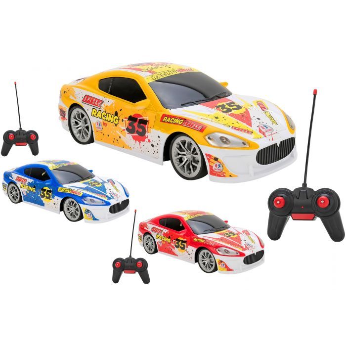 R/C AUTO DA CORSA C/LUCI SCALA 1:16 R/C AUTO DA CORSA C/LUCI SCALA 1:16