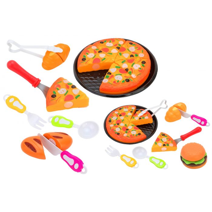 PIZZA C/ACCESSORI C/VELCRO PIZZA C/ACCESSORI C/VELCRO