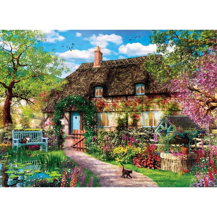 PUZZLE 1000 HQC THE OLD COTTAGE PUZZLE 1000 HQC THE OLD COTTAGE