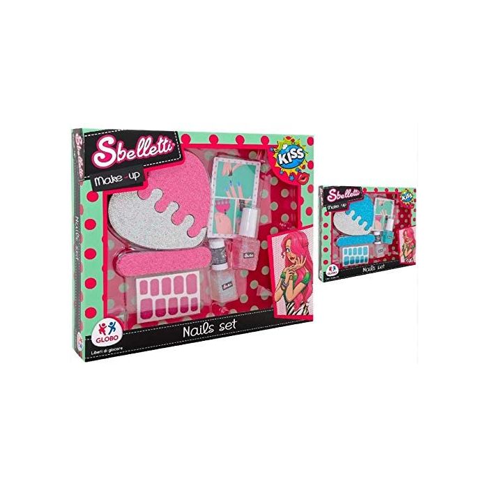 SBELLETTI SET UNGHIE C/GLITTER C/2 SMALTI