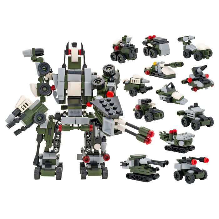 COSTRUZIONI VEICOLI MILITARI 12 IN 1 COSTRUZIONI VEICOLI MILITARI 12 IN 1
