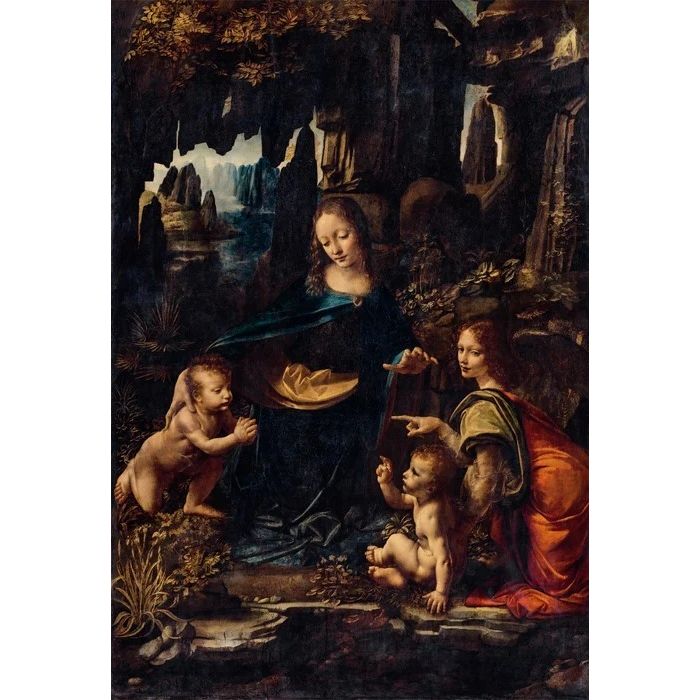 PZL 1000 MUSEUM LOUVRE LEONARDO THE VIRGIN OF THE ROCKS PZL 1000 MUSEUM LOUVRE LEONARDO THE VIRGIN OF THE ROCKS