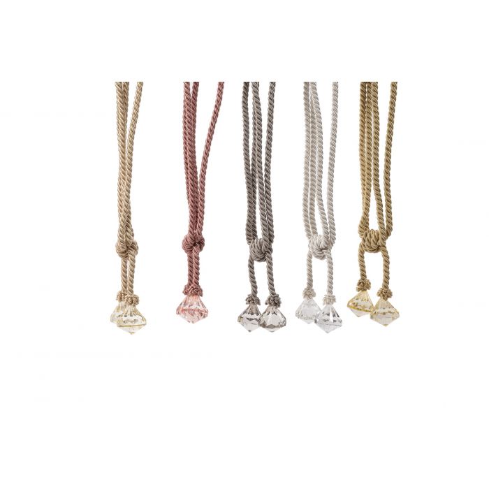 EMBRASSE CORDONE RACCOGLITENDA C/DIAMANTI 40CM EMBRASSE CORDONE RACCOGLITENDA C/DIAMANTI 40CM