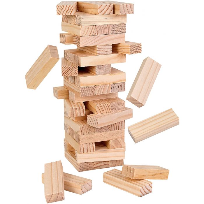GIOCO PATATRACK IN LEGNO IN TUBO 54PZ GIOCO PATATRACK IN LEGNO IN TUBO 54PZ