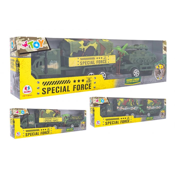 CAMION MILITARE A FRIZIONE ASSORTITO CAMION MILITARE A FRIZIONE ASSORTITO