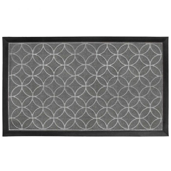 TAPPETO DI ENTRADA RETTANGOLO 45X75CM RUVIDA PVC EMILIO GRIGIO TAPPETO DI ENTRADA RETTANGOLO 45X75CM RUVIDA PVC EMILIO GRIGIO
