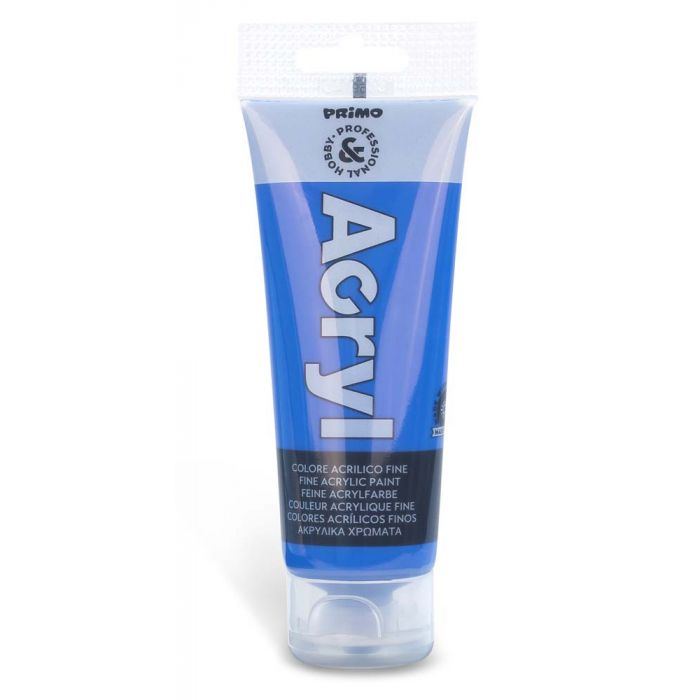 TUBO ACRILICO 75ML BLU COBALTO TUBO ACRILICO 75ML BLU COBALTO