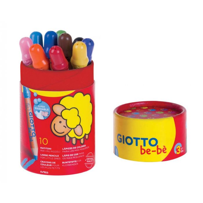 BARATTOLO GIOTTO BEBE 10 MATITONI