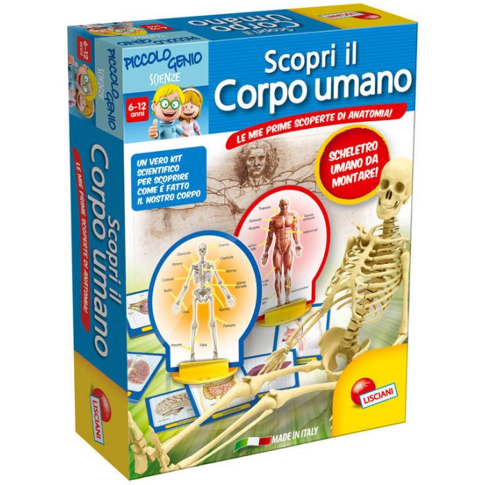 PICCOLO GENIO SCOPRI IL CORPO UMANO