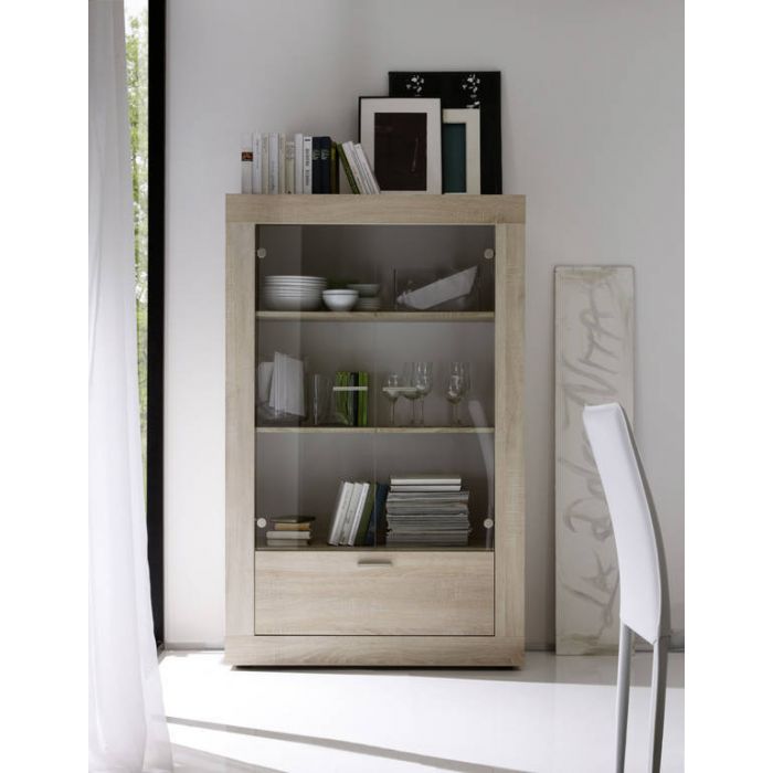 VETRINA MOD. RUSTICA  ROVERE SAMOA