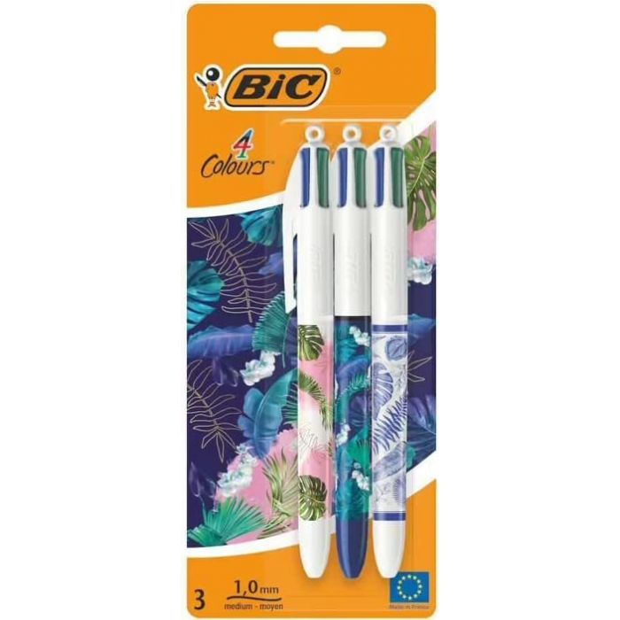 BLISTER 3 PENNE SFERE SCATTO 4 COLORS BOTANICAL: vendita online BLISTER 3  PENNE SFERE SCATTO 4 COLORS BOTANICAL in offerta