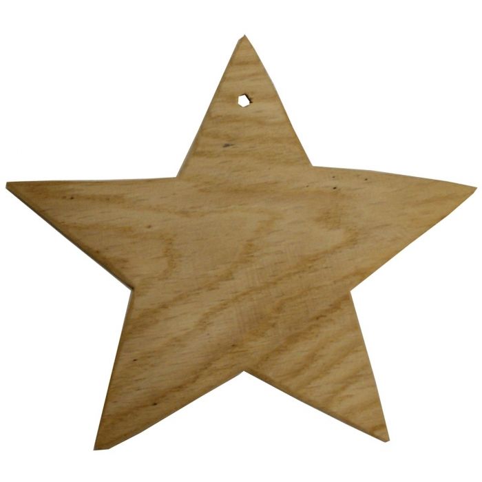 DECORO ALBERO STELLA IN LEGNO H 19X19 CM DECORO ALBERO STELLA IN LEGNO H 19X19 CM
