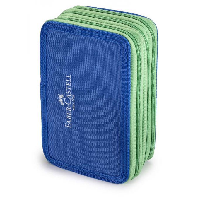 ASTUCCIO 3 ZIP BLU-VERDE ASTUCCIO 3 ZIP BLU-VERDE