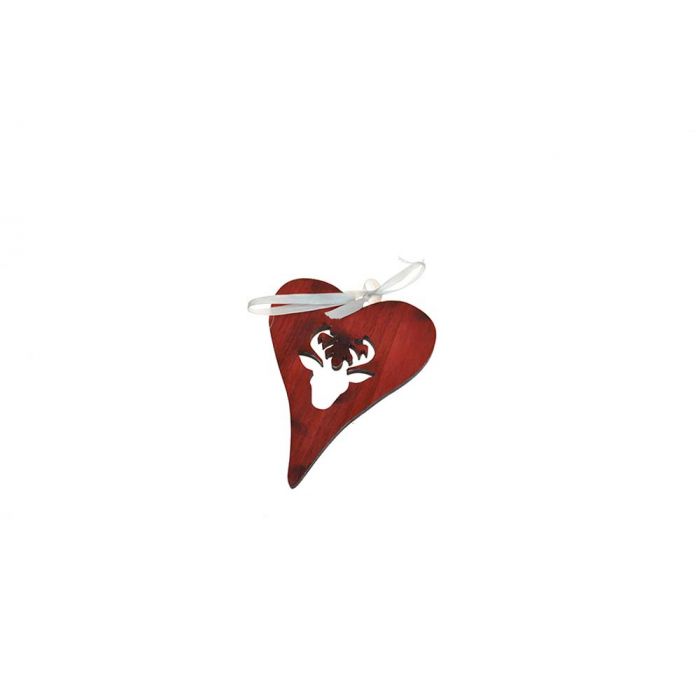APPENDINO CUORE INTAGLIATO 15CM ROSSO APPENDINO CUORE INTAGLIATO 15CM ROSSO