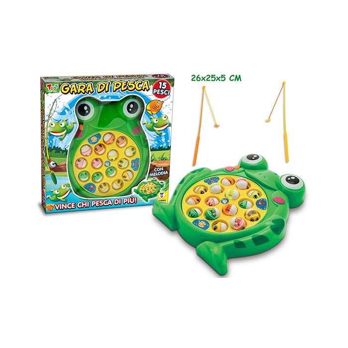 GIOCO PESCA RANOCCHIA 15 PESCI GIOCO PESCA RANOCCHIA 15 PESCI