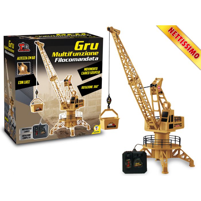 GRU MULTIFUNZIONE 60CM C/LUCE FILOCOMANDATA