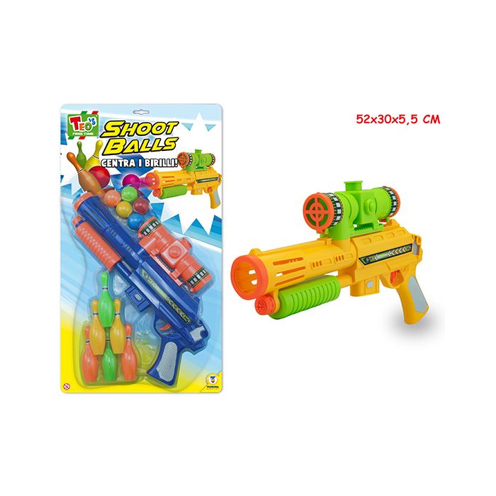SHOOT BALL C/MITRA BIRILLI E PALLINE SHOOT BALL C/MITRA BIRILLI E PALLINE