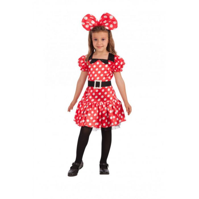COSTUME TOPOLINA TG. VI VII 8 11 ANNI 138 148CM