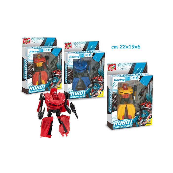 ROBOT TRASFORMABILI 18CM ROBOT TRASFORMABILI 18CM