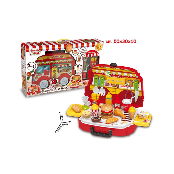 VALIGETTA FAST FOOD 2 IN 1 C/LUCI