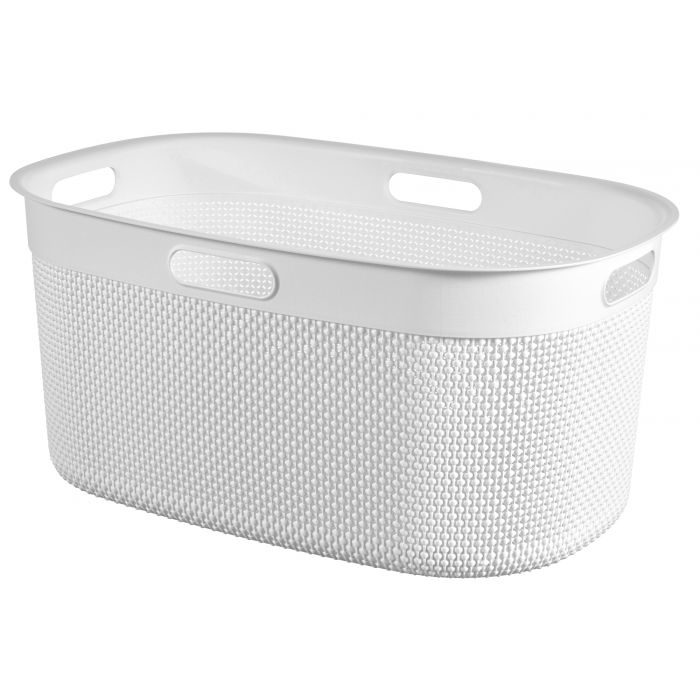 CESTO MULTIUSO IN PLASTICA CURVER FILO BASKET 45LT 59X39X27CM BIANCO