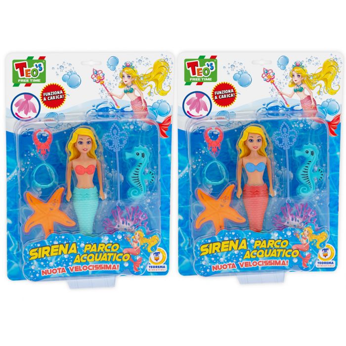 SIRENA ACQUATICA A CARICA CON ACCESSORI SIRENA ACQUATICA A CARICA CON ACCESSORI