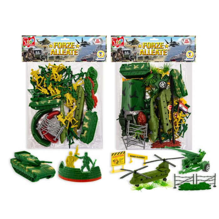 BUSTA SOLDATINI FORZE ALLEATE 118PZ BUSTA SOLDATINI FORZE ALLEATE 118PZ