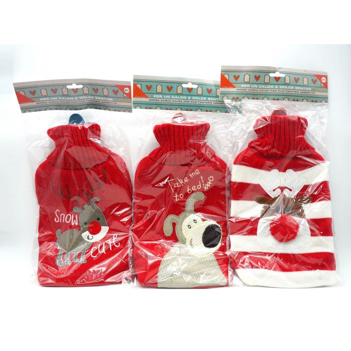 BORSA ACQUA CALDA 2LT. MAGLIA LANA BORSA ACQUA CALDA 2LT. MAGLIA LANA