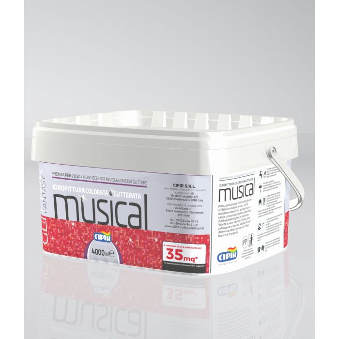 AM PITTURA MUSICAL 4000 ML AZZURRO AM PITTURA MUSICAL 4000 ML AZZURRO