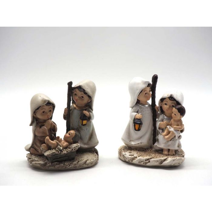 NATIVITA' BAMBINI PICCOLI H 9,5X7,5X5 CM NATIVITA' BAMBINI PICCOLI H 9,5X7,5X5 CM