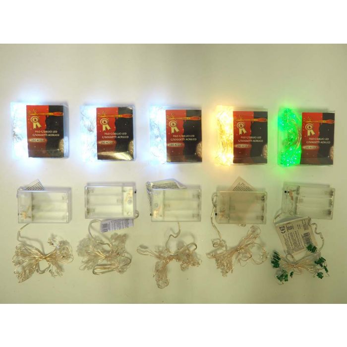 FILO 20 LED CON SOGGETTI FILO 20 LED CON SOGGETTI